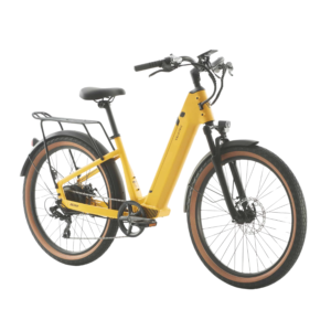 Yellow Velotric Discover 1 e-bike for rent in Avon, Outer Banks