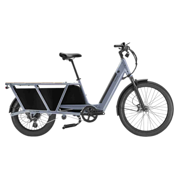 Grey Velotric Packer 1 e-cargo bike for rent in Kill Devil Hills